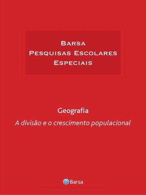 cover image of Temática--Geografia--Divisão Crescimento Populacional
